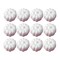 12Pcs Foam Pumpkins White Artificial Pumpkin Ornaments Paintable Diy Crafts For Halloween Fall Thanksgiving Photography